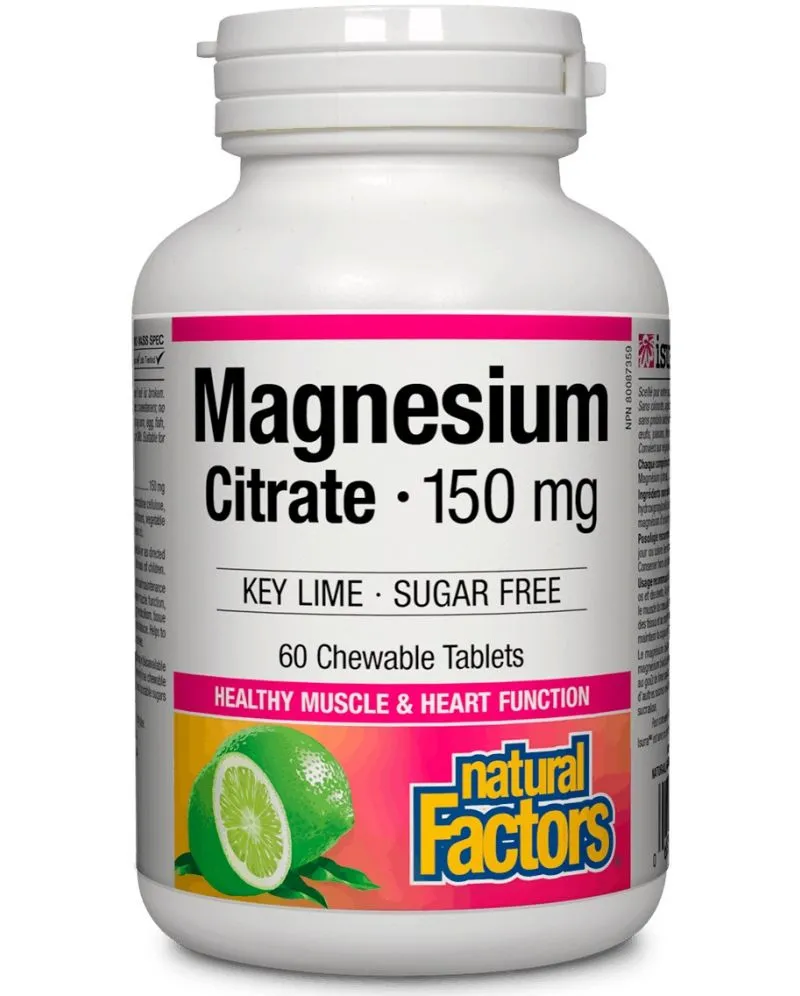 Natural Factors Magnesium Citrate