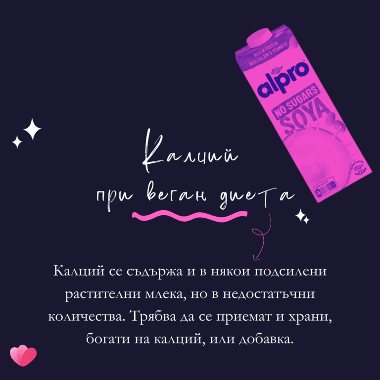 калций се съдържа и в някои подсилени растителни млека