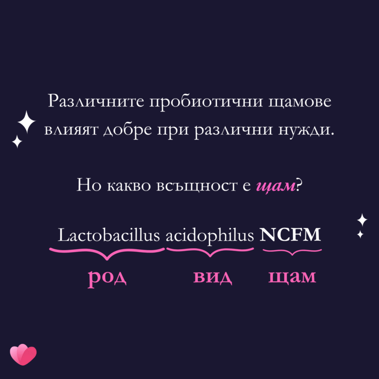 Различните пробиотични щамове влияят добре при различни нужди. Но какво всъщност е щам?