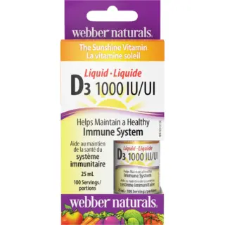 Webber Naturals The Sunshine Vitamin Liquid